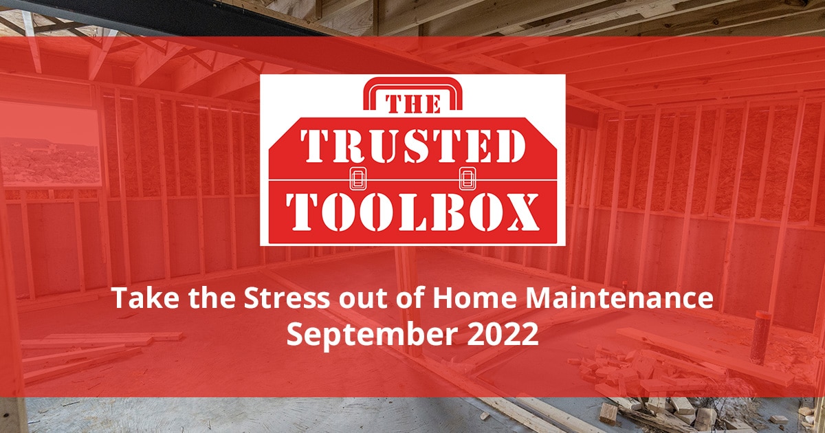 The Trusted Toolbox Newsletter - September 2022