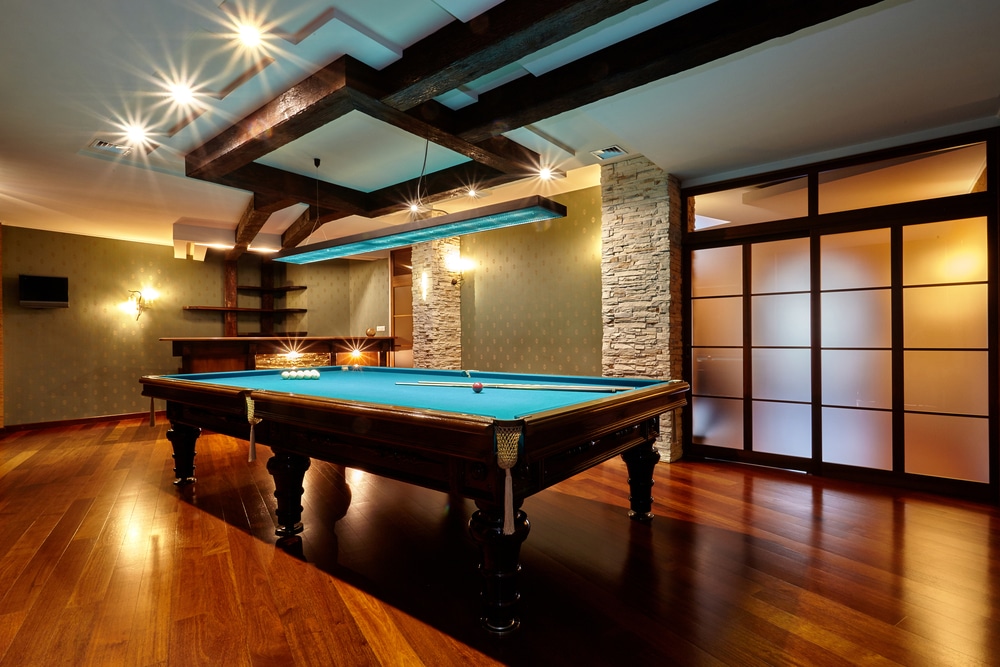 Pool Table Man Cave