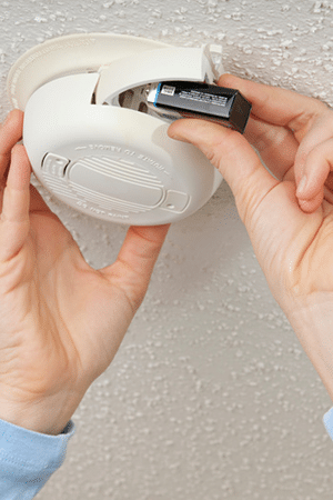 Replace Smoke Detector Batteries