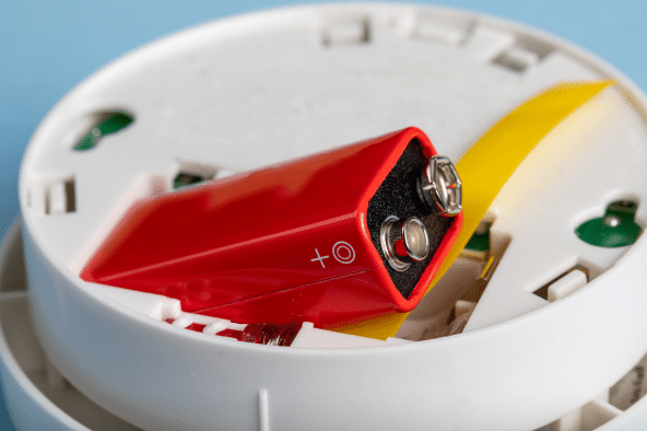 Smoke Detector Battery Replacement